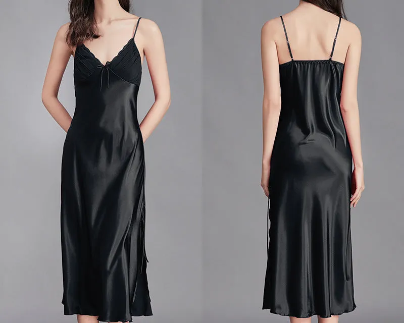 Midi Length Slip Style Nightgown