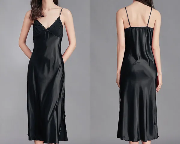 Midi Length Slip Style Nightgown