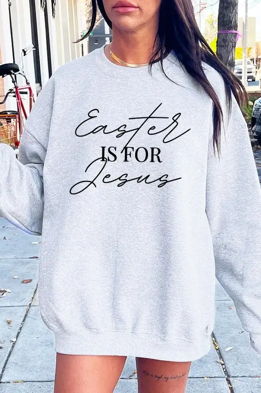 Clean Line Soft Graphic Pullover Sweatshirt