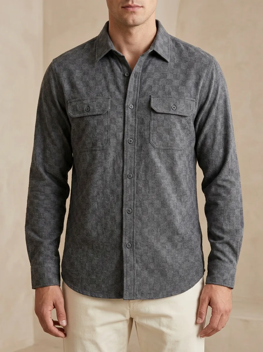 Men’s Classic Long Sleeve Casual Shirt