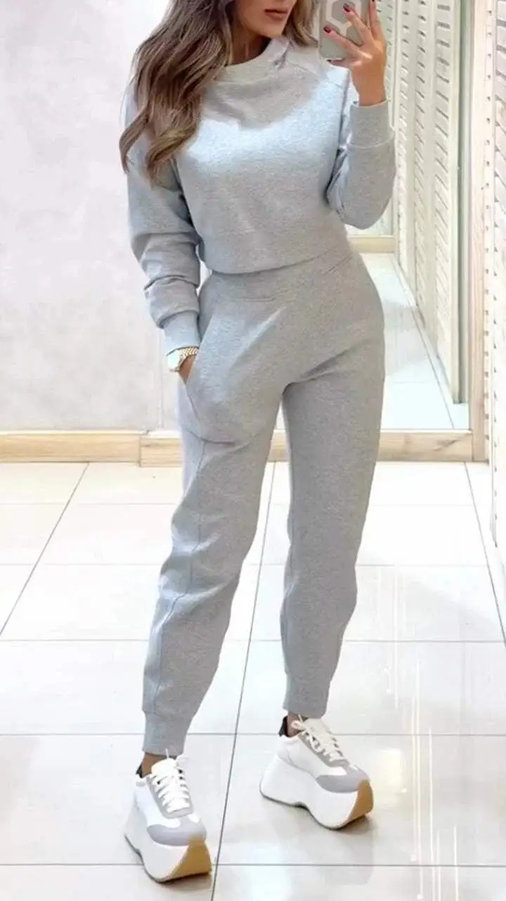 Stand Collar Casual Dress