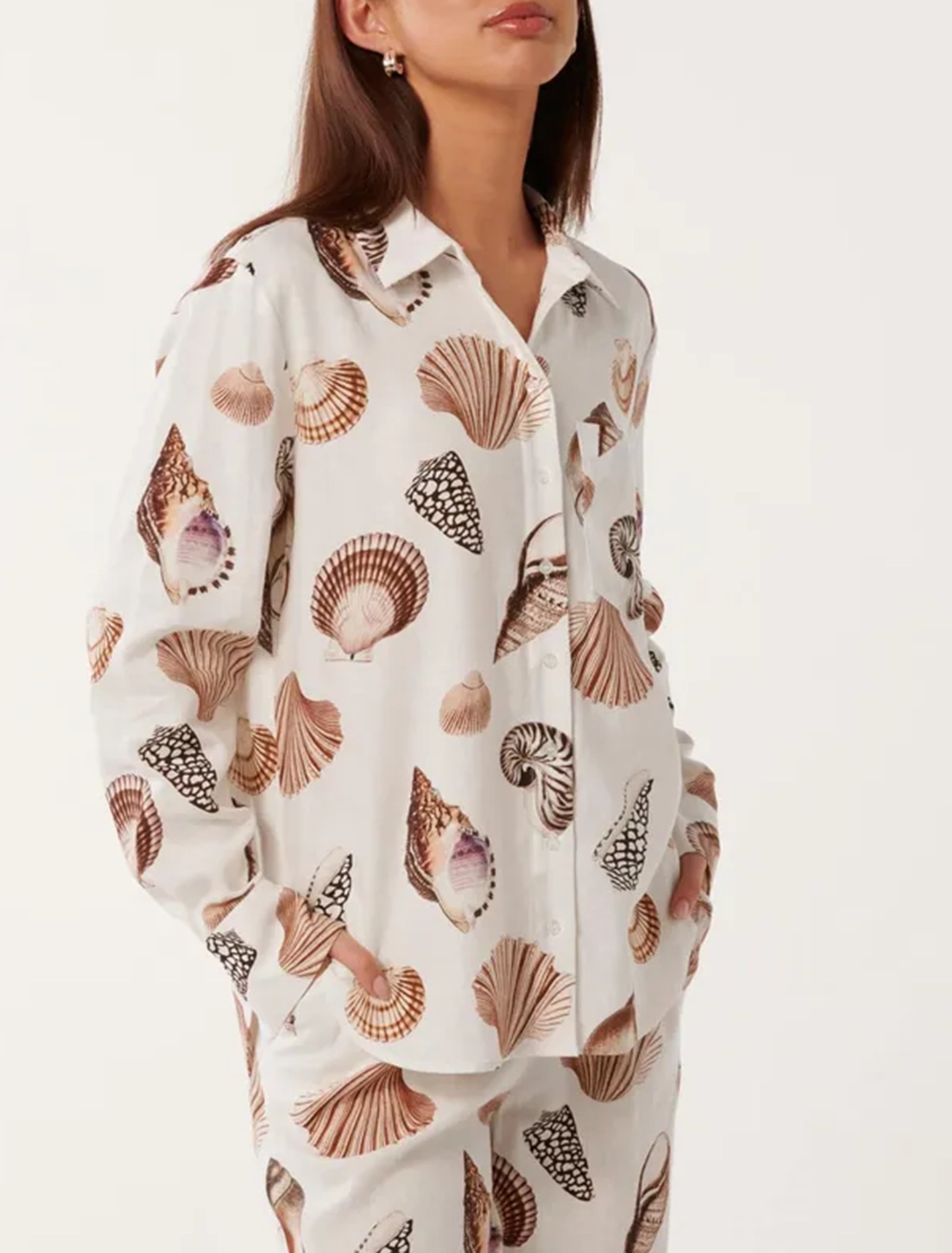 Oversized Linen Shirt