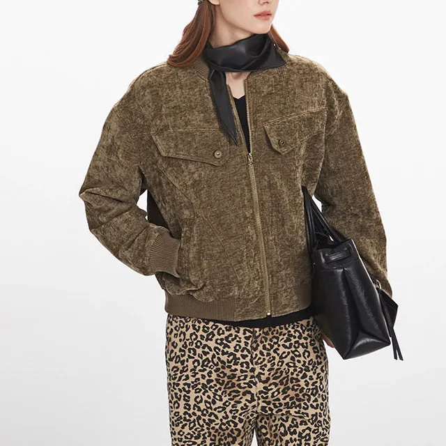 Refined Casual Outerwear Jacket