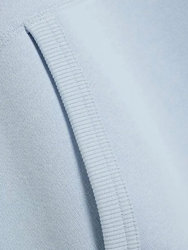Blue Fashion Loose Sweatshirt