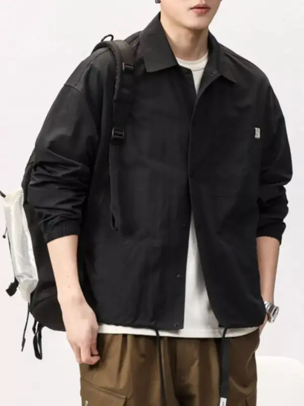 Casual Button Up Long Sleeve Shirt