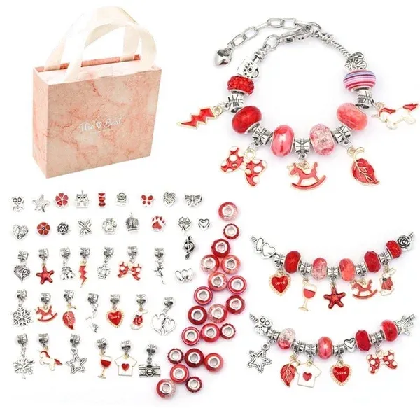 (🔥2024 BEST GIFT TO MY GRANDDAUGHTER🔥) DIY Crystal Bracelet Set🎁