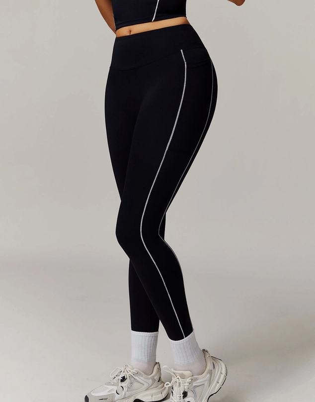 High Waist Pocketed Leggings