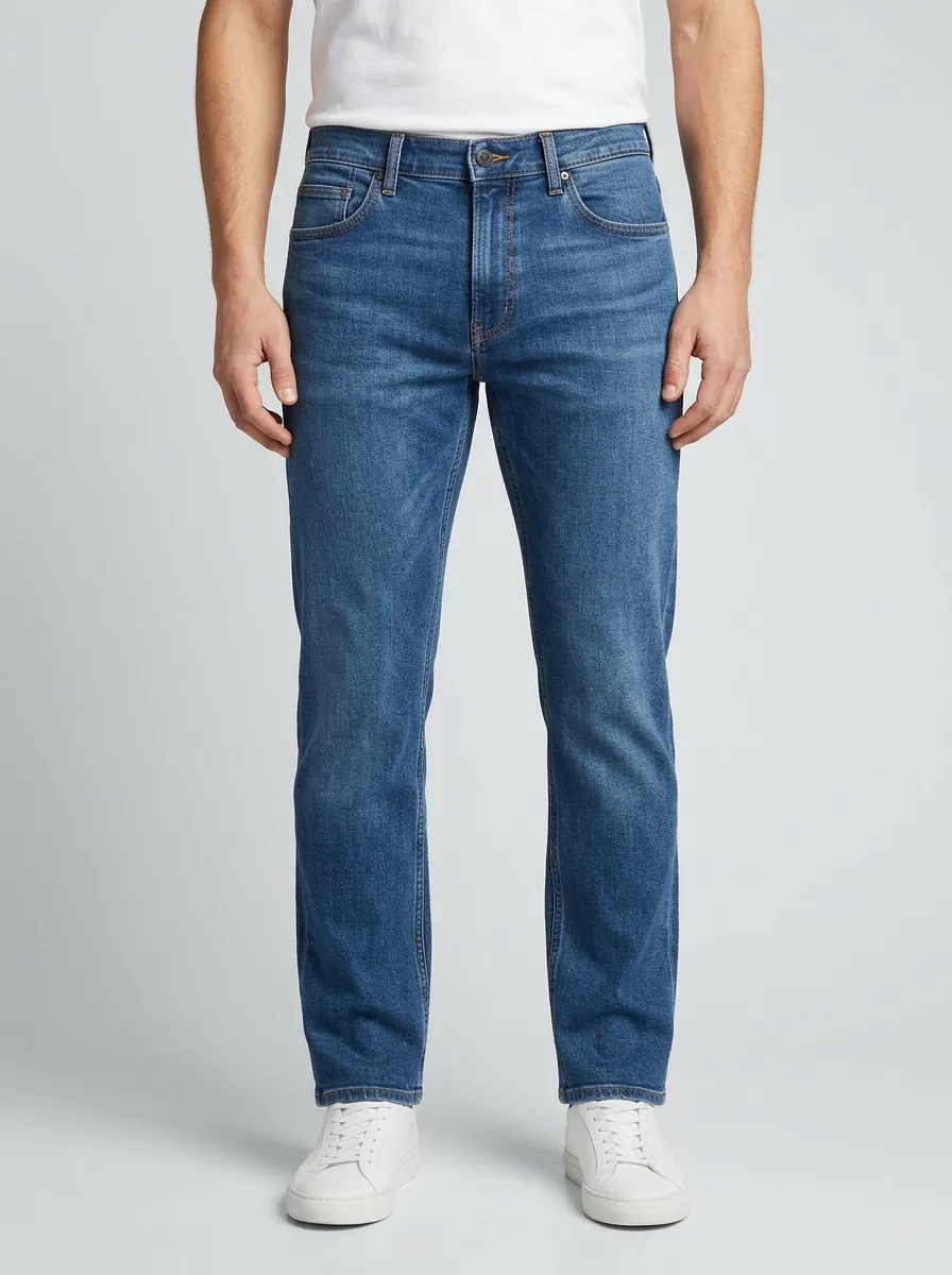 Comfort Move Straight Leg Flexible Denim Jeans