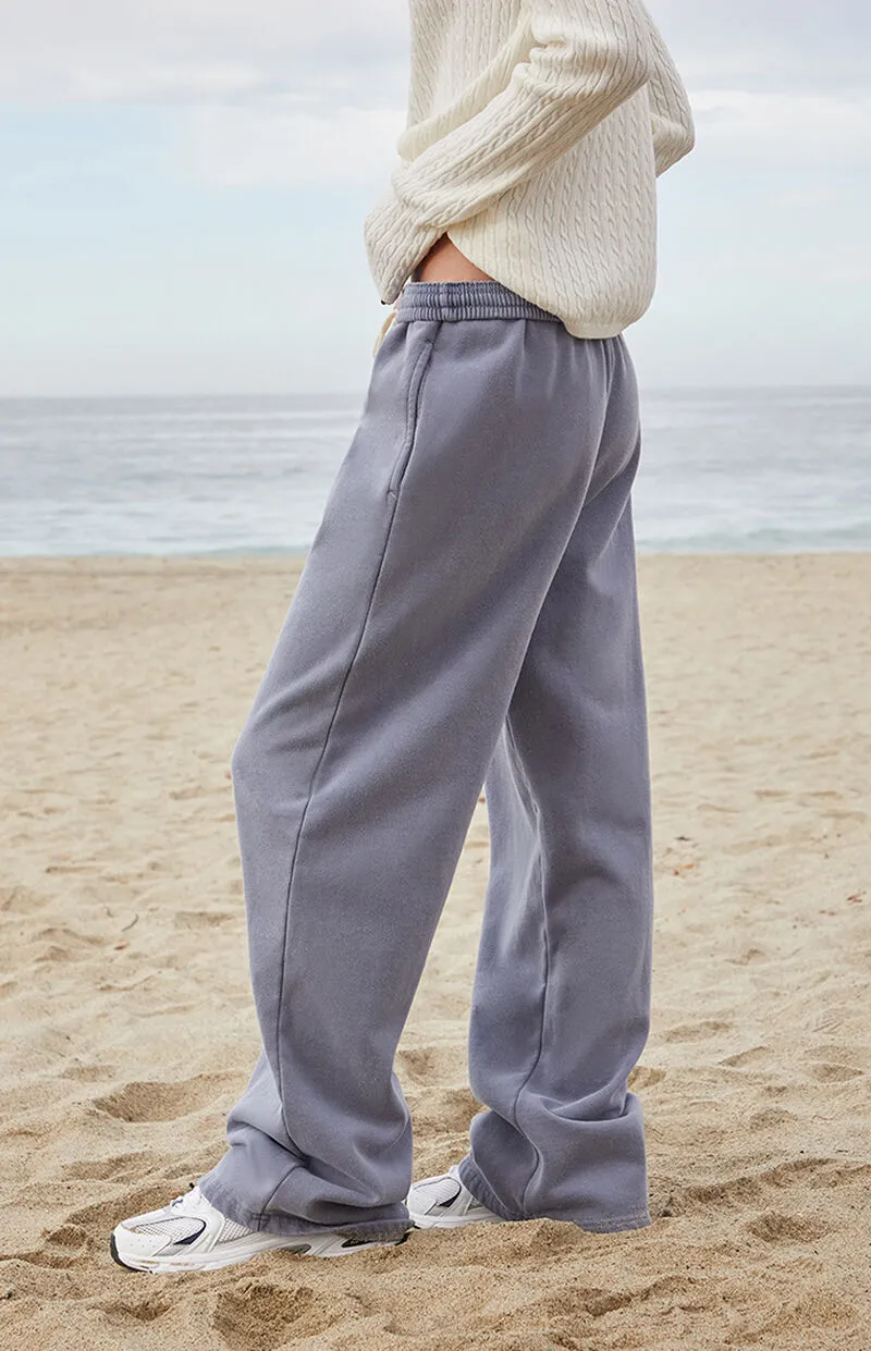 John Galt Navy Anastasia Baggy Sweatpants