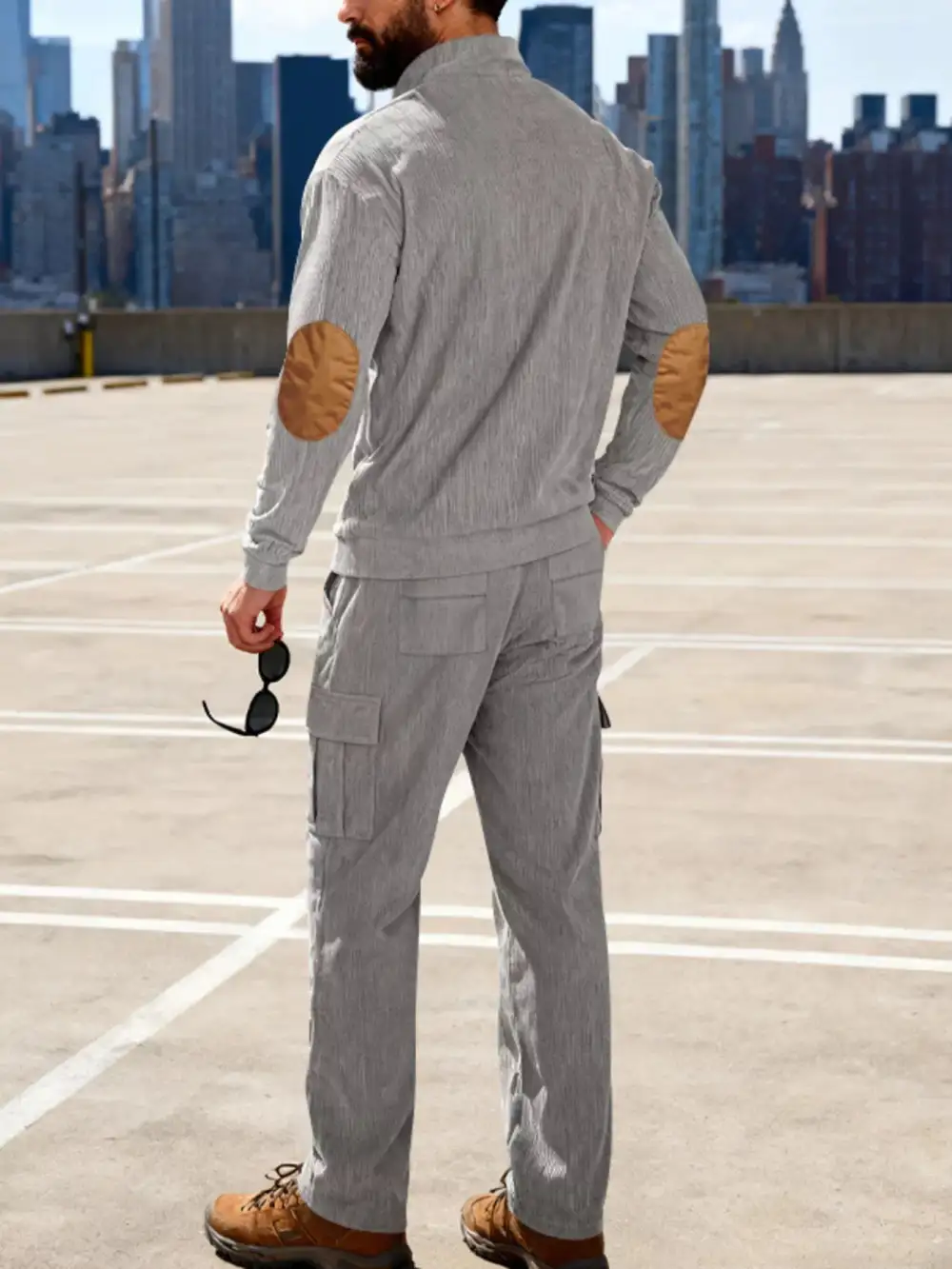 Men's Full Size Casual Long Sleeve Top