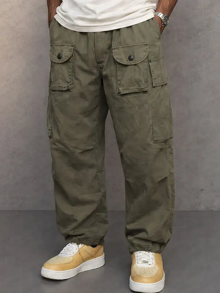 Fashion Multi-Pockets Cargo Pants