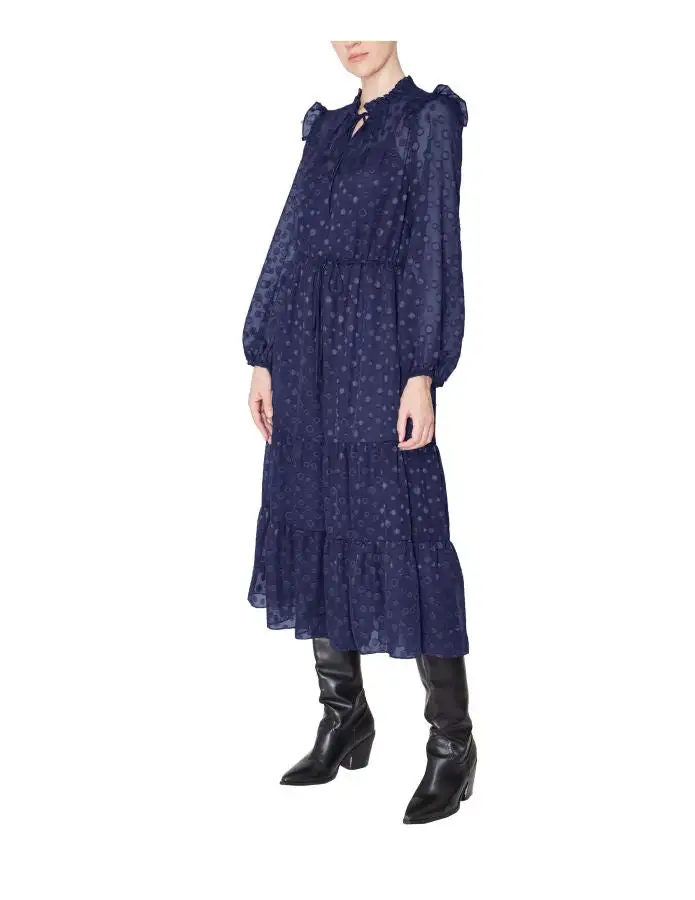 Everyday Ruffle Drawstring Dress