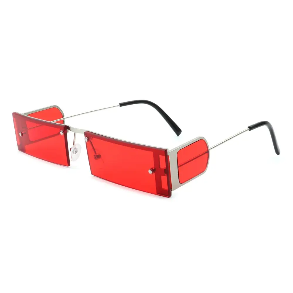 Rectangle Flat Top Frame Sunglasses