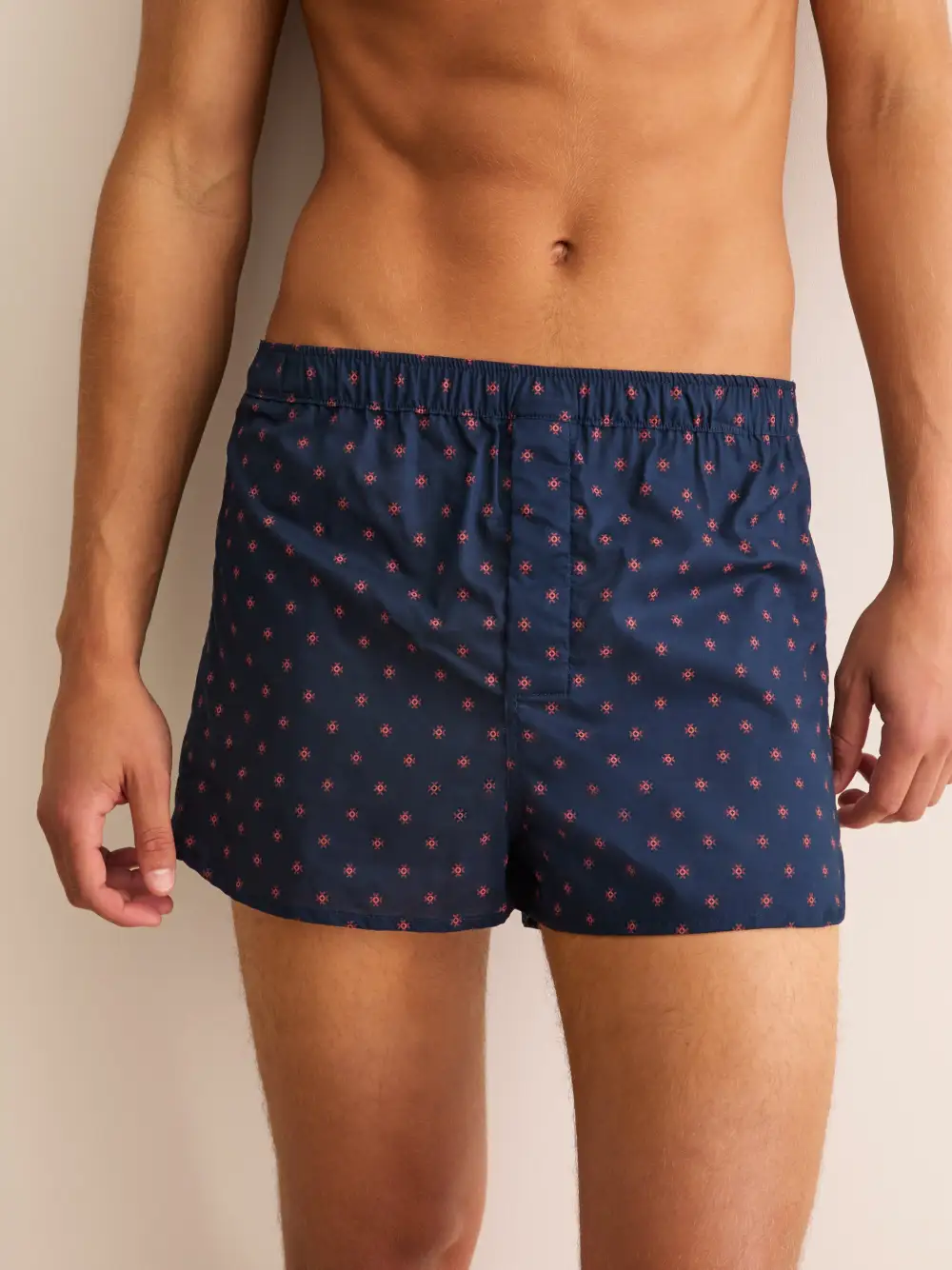 Modern Fit Cotton Floral Star Boxers