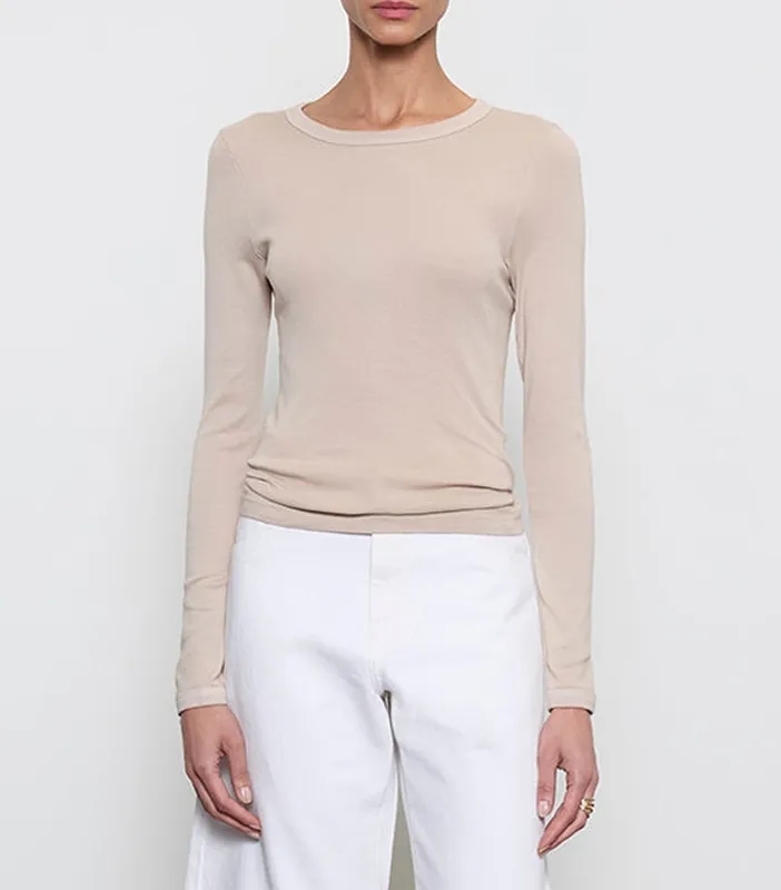 Cotton New Classic  Tee Stone