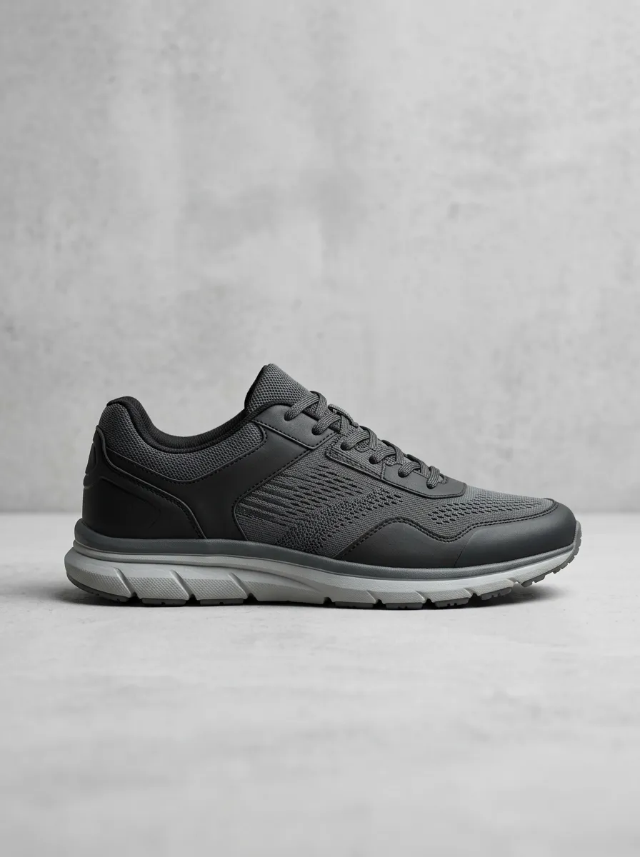 Lightweight-Look Mesh Minimalist Essential Men's Running Shoes