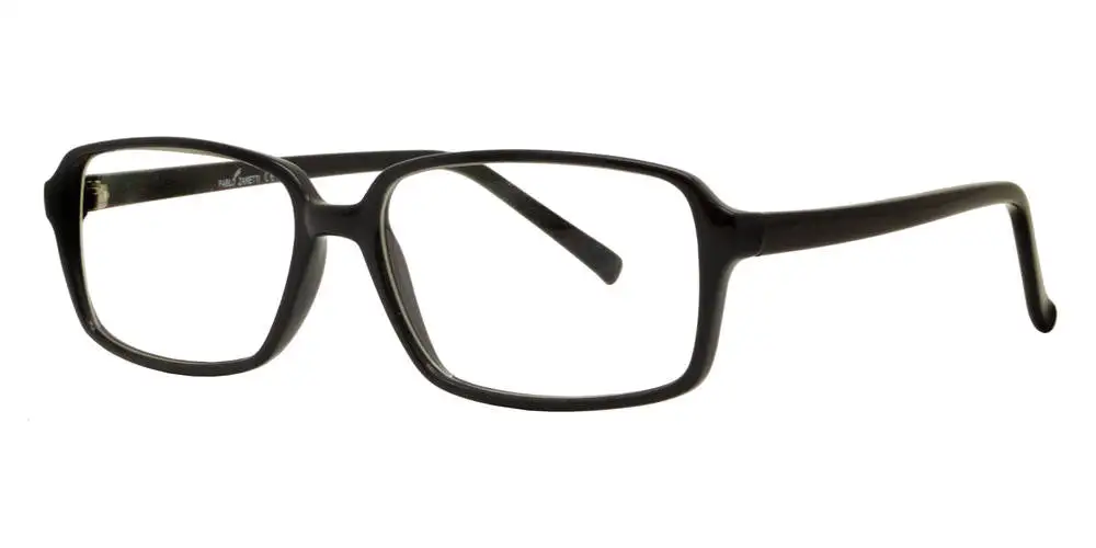 Rectangular Plastic Sunglasses With Lens