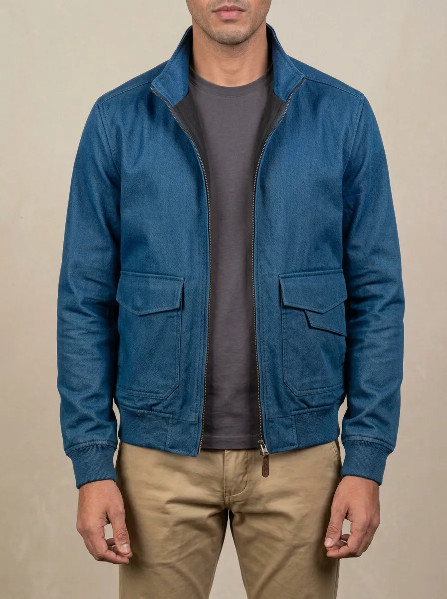 Military Zip Bomber Utility Jacket