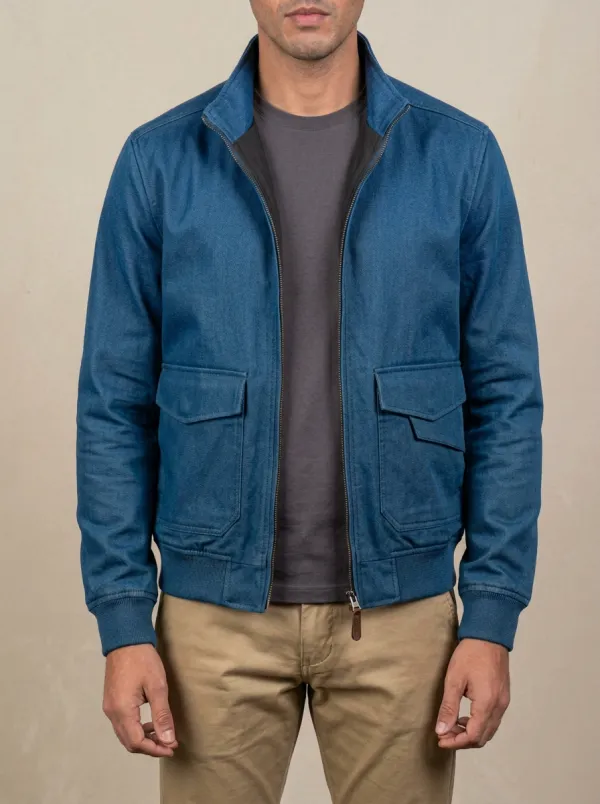 Military Zip Bomber Utility Jacket