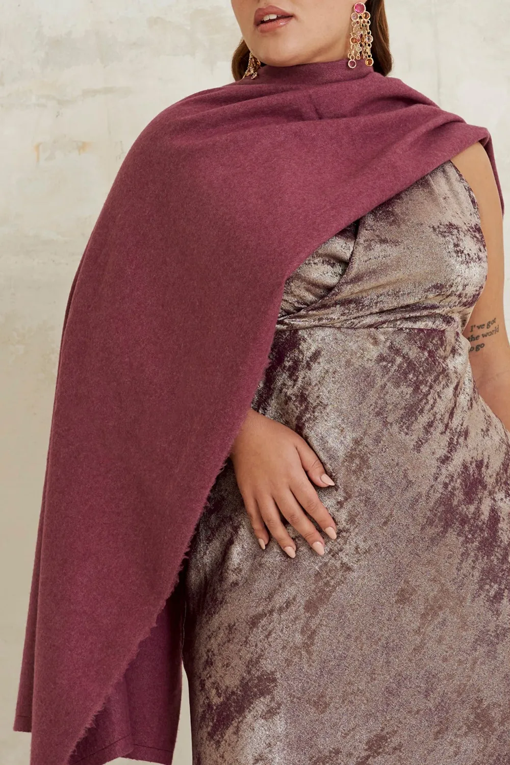 Unbroken Color Shawl