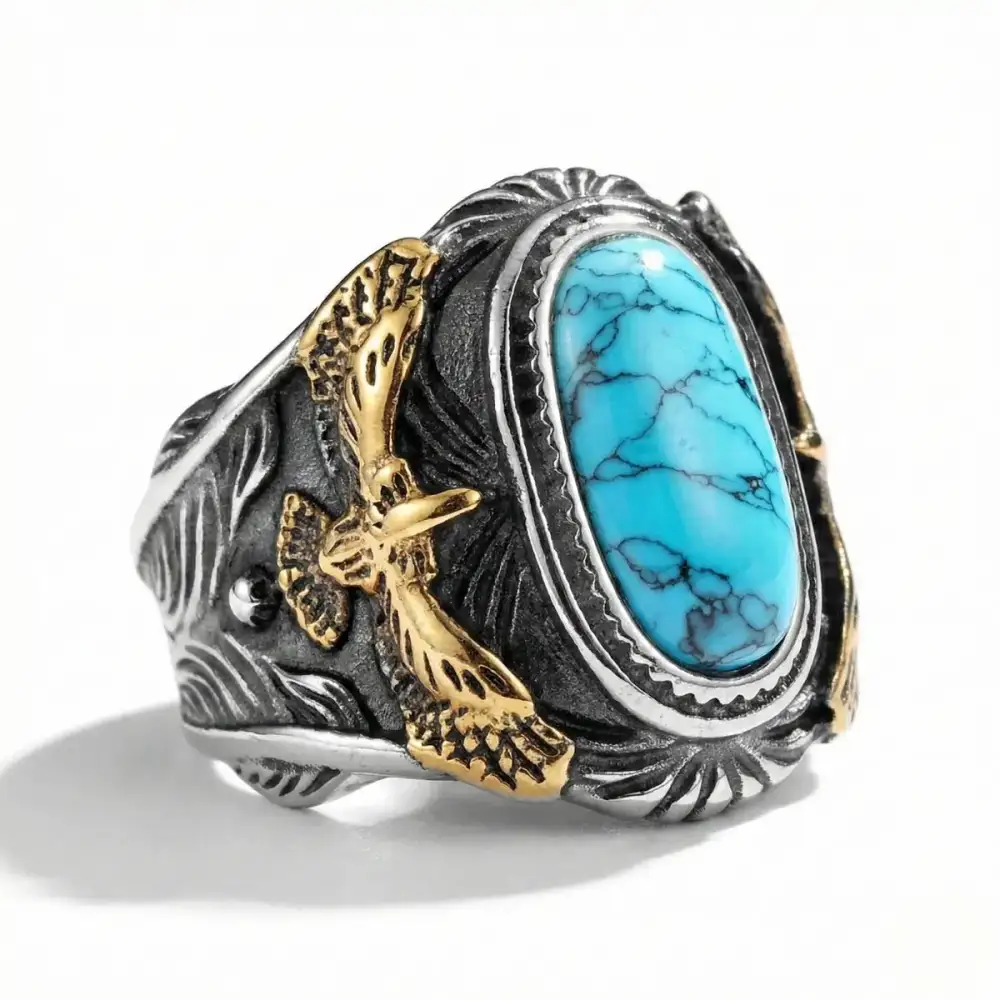 Men's Eagle Ring