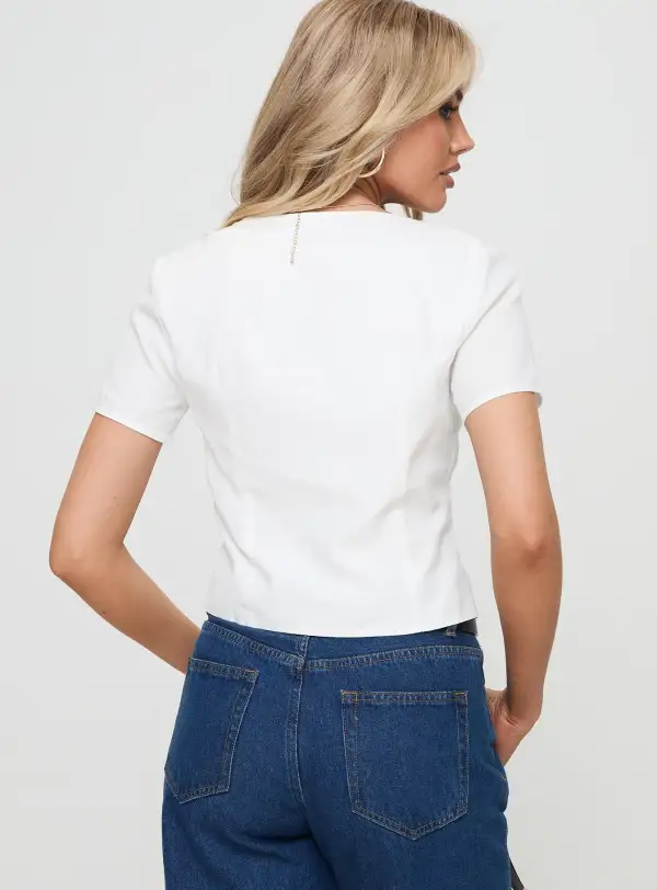 Tie Detail Women's Shirt