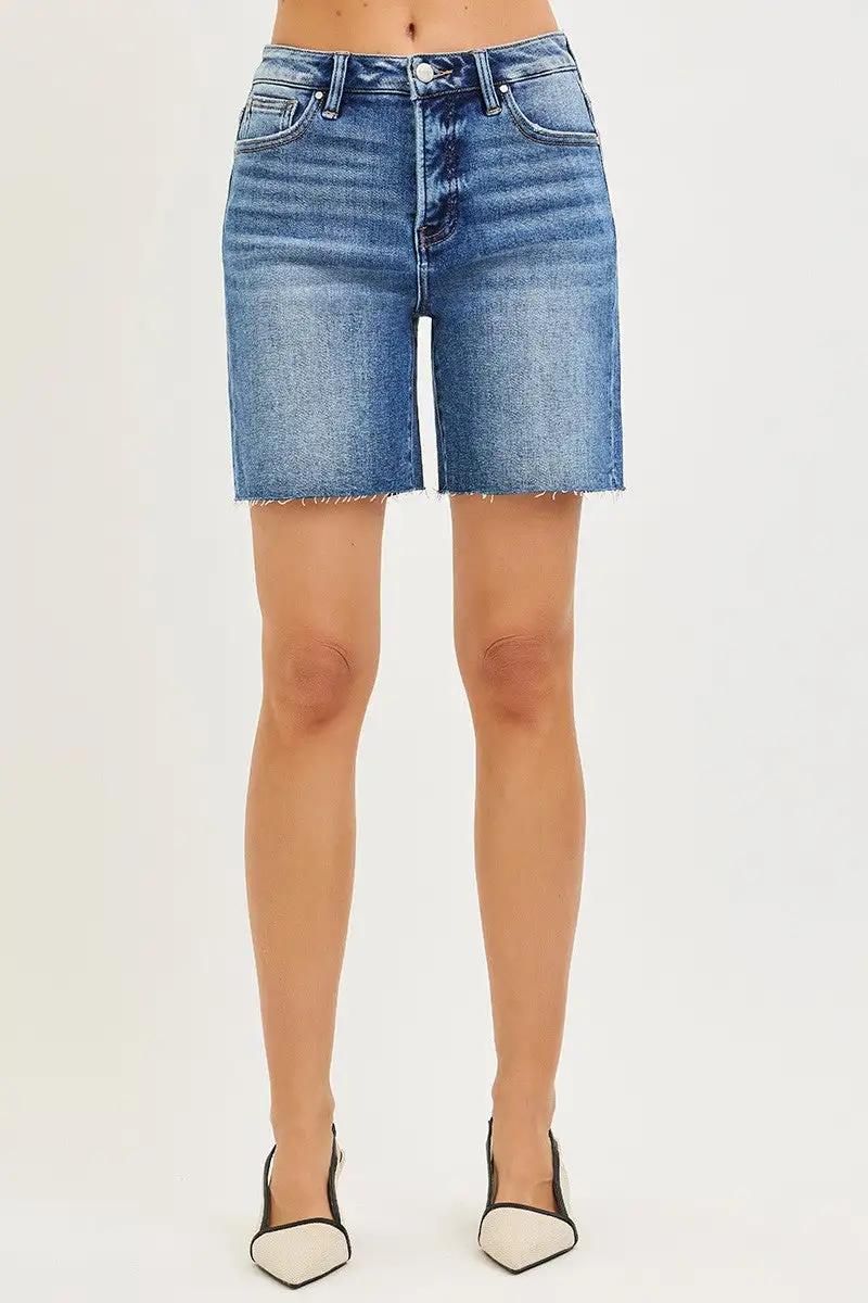 Easy Fit High Rise Shorts