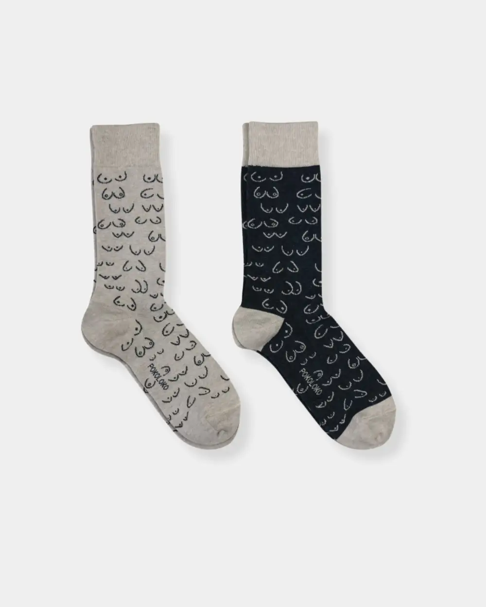 Playful Motif Pima Socks