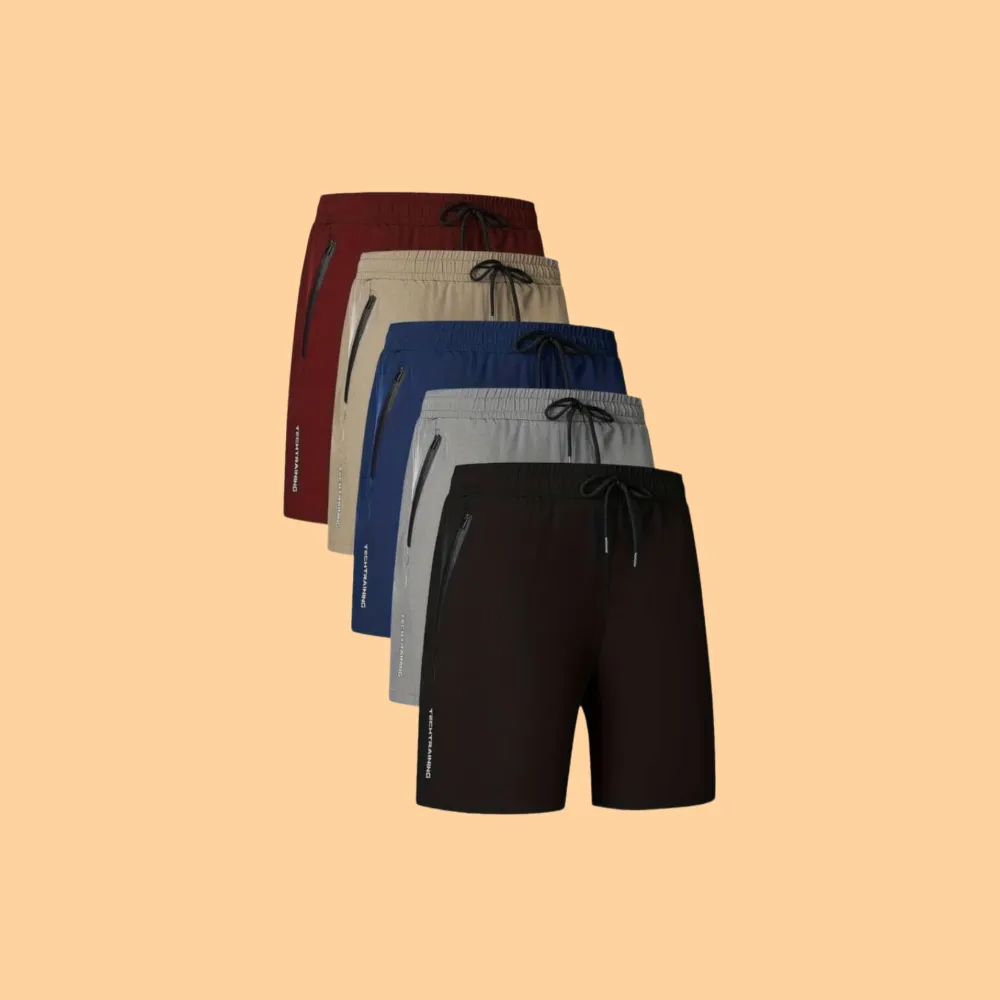 Breathable Casual Shorts with Pockets for Men(Less than $4 each!)