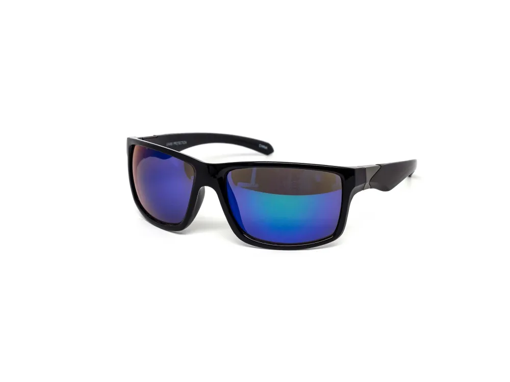 12-Pack Sport Burnt Mirror Assorted Sunglasses
