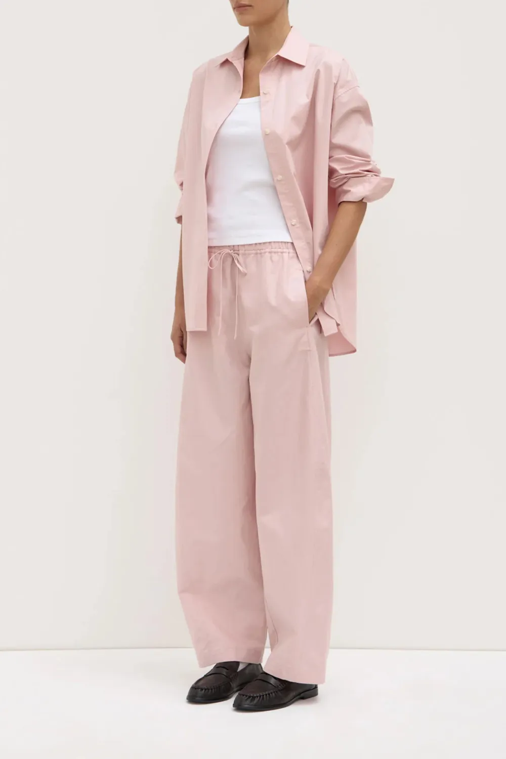 Elastic Waistband Pants