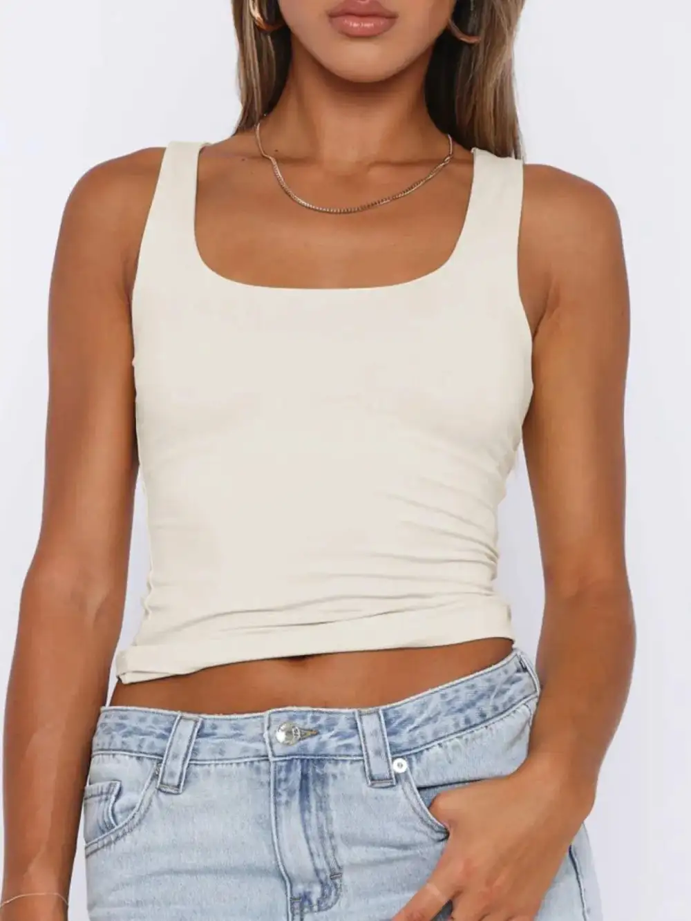 S Square Neck Wide