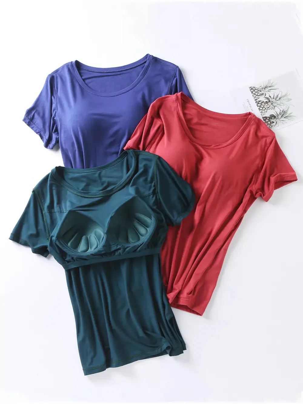 Comfortable Everyday Pajama Set Comes With Built-In Breast Pads