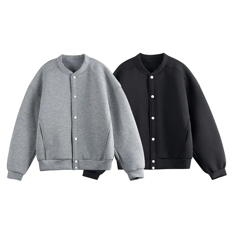 Solid Color Oversized Space Cotton Jacket