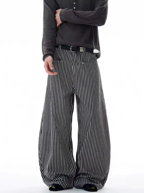 Refined Men's Full Size Wide Leg Pants Plus Size