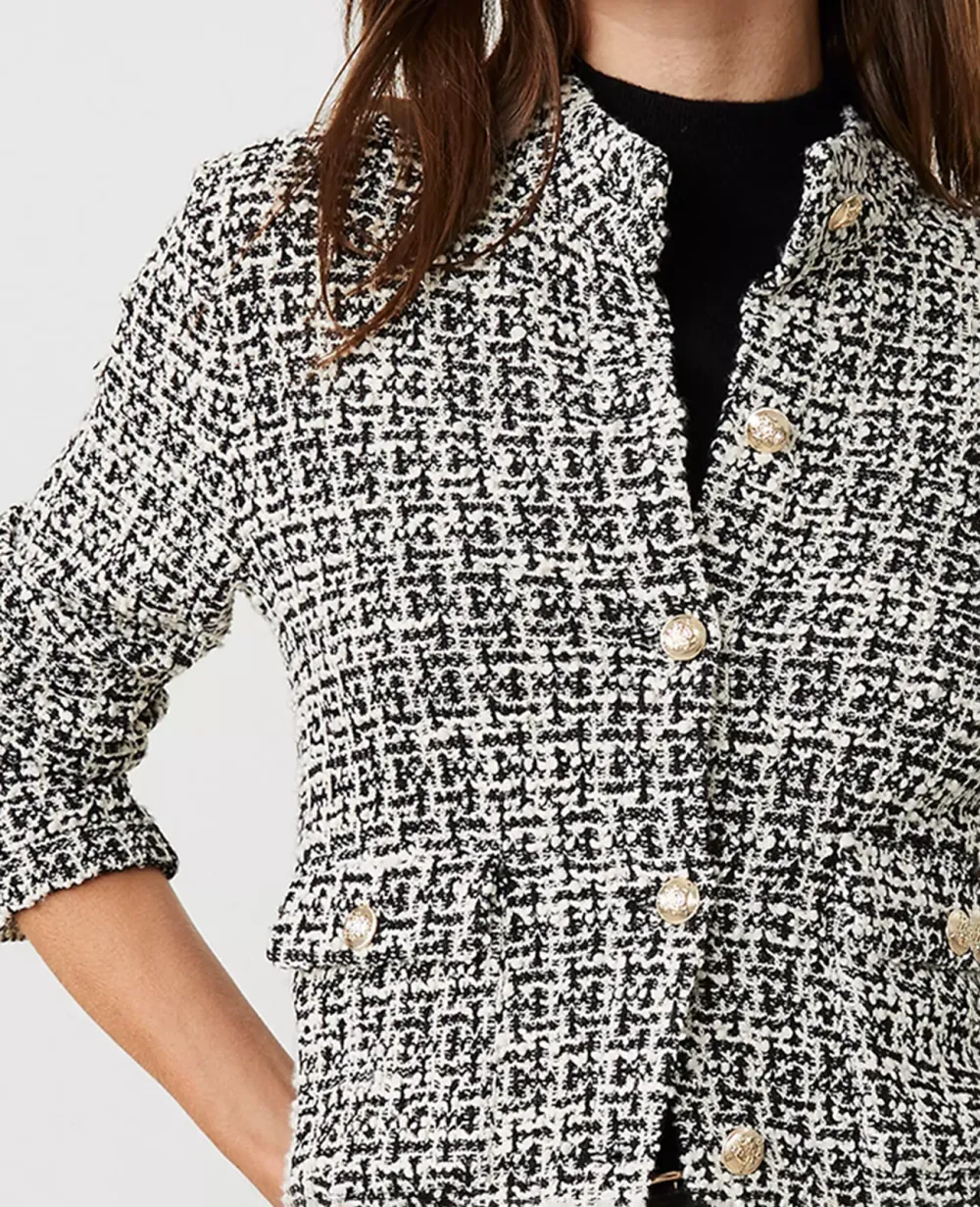 Mock Neck Jacket