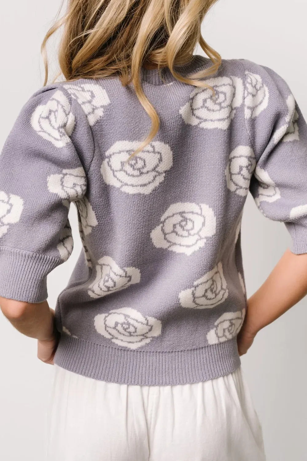 Casual Loose Comfortable Lavender Top