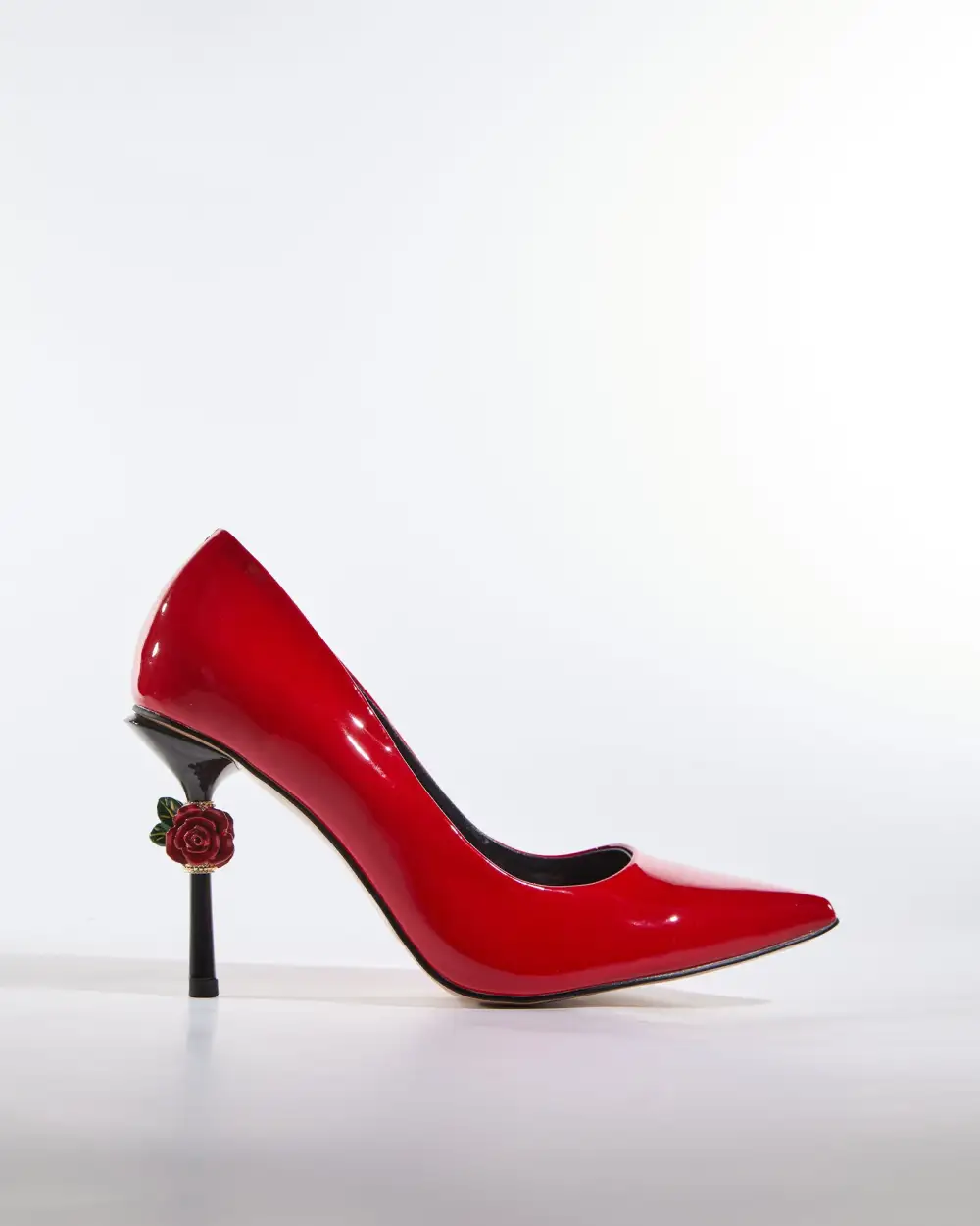Rose Heels in Red