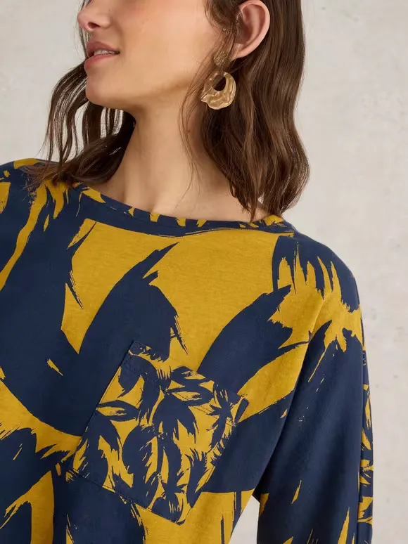 Regular Crew Neck Top