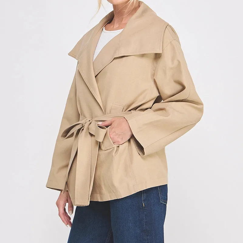 Wrap Trench Coat