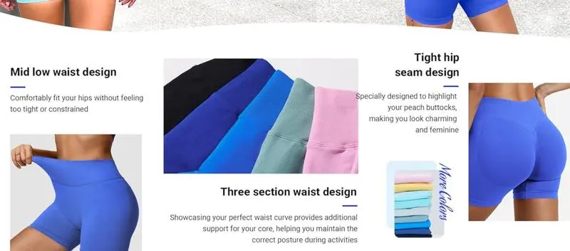 Seamless Shorts for Women