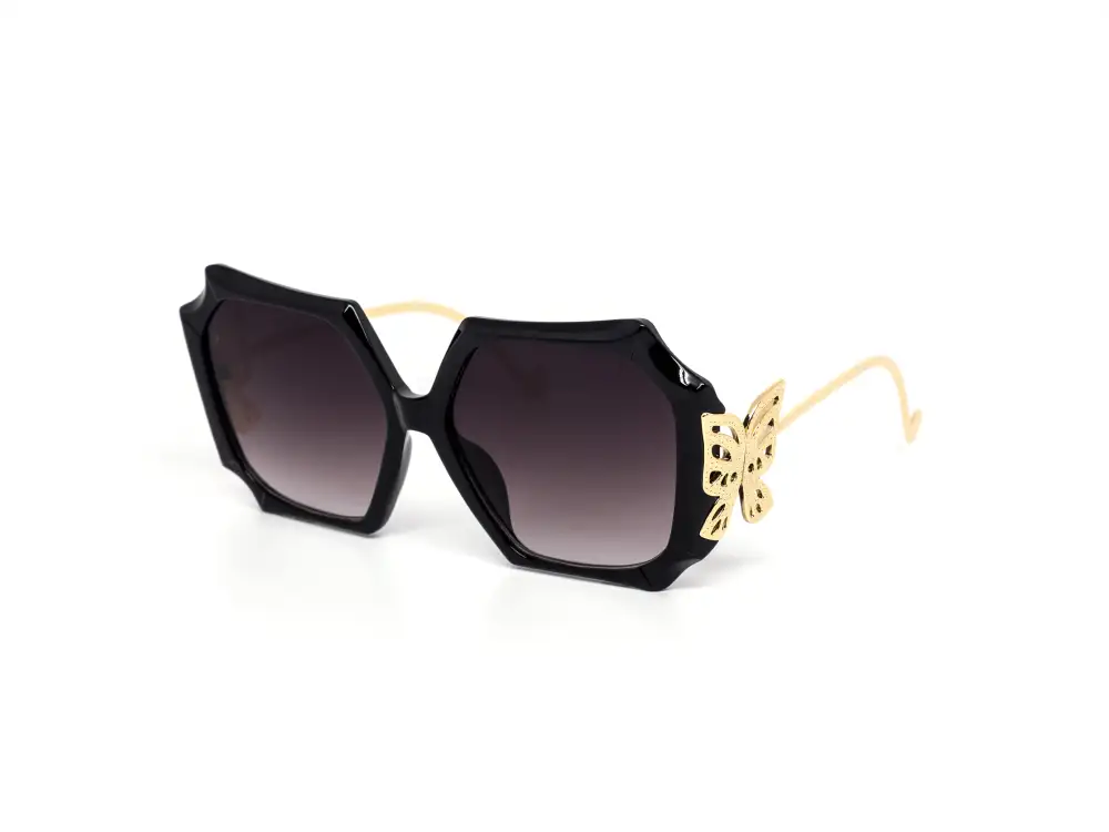 12-Pack Oversized Butterfly Gradient Sunglasses