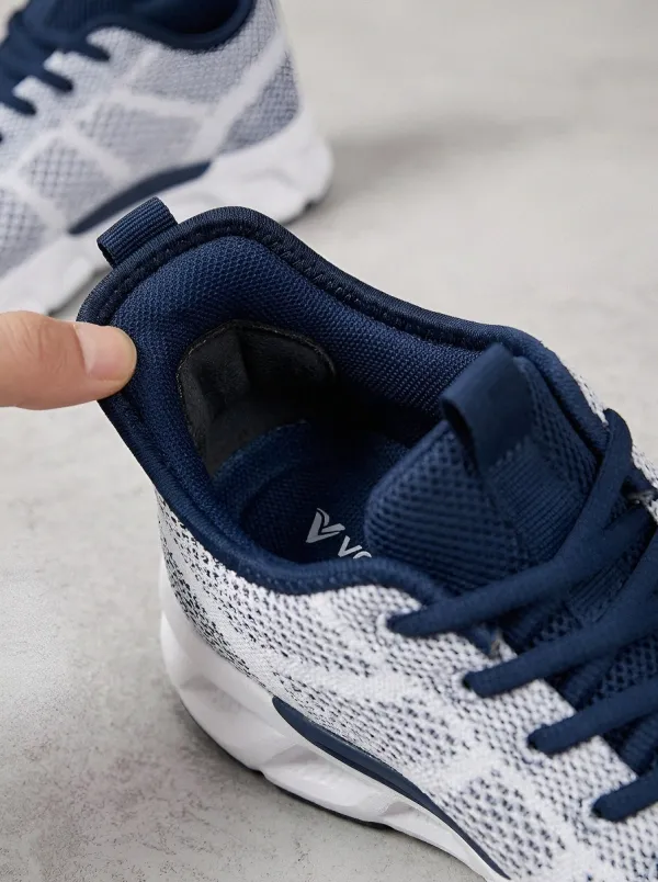 Men's Knit Casual Sport Mesh Athletic Sneakers