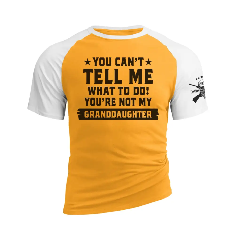 YOU CAN RAGLAN GRAPHIC TEE
