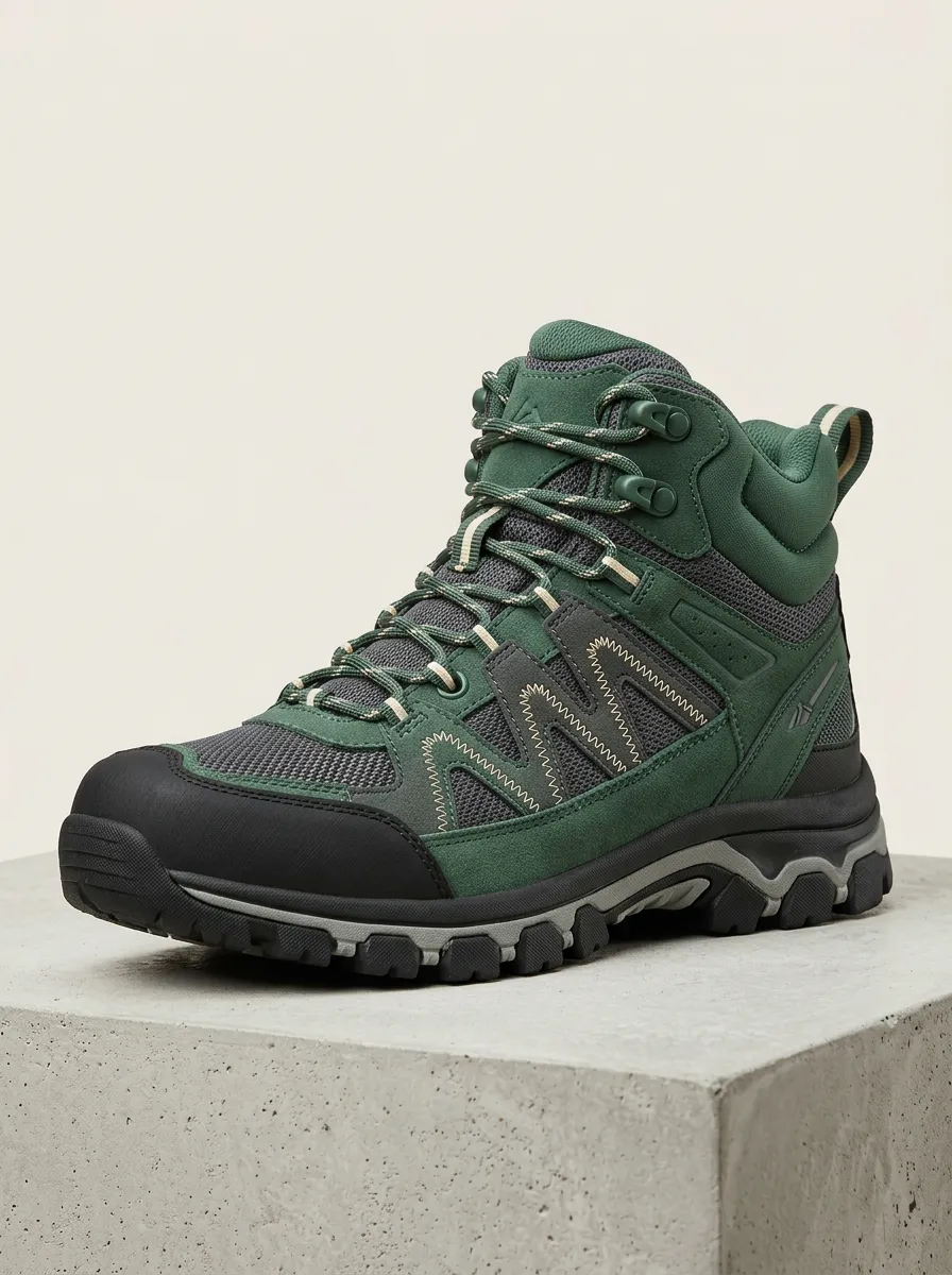 Women's Mesh Graphic Detail Trail Ready Hiking Boots