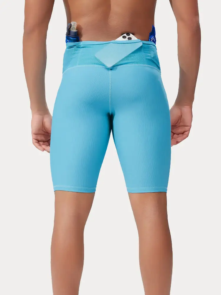 Men's Pro Stretch Compression Running Shorts