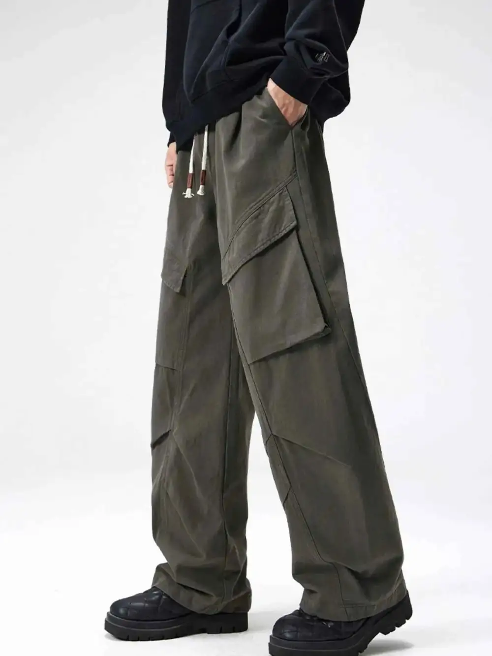 Cargo Utility Pants with Multiple Pockets