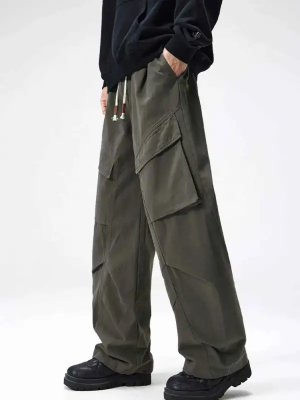 Cargo Utility Pants with Multiple Pockets