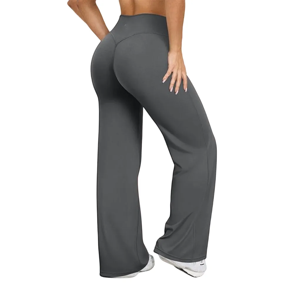 Women's Casual Pants - High-waisted Loose-Fitting Casual Pants