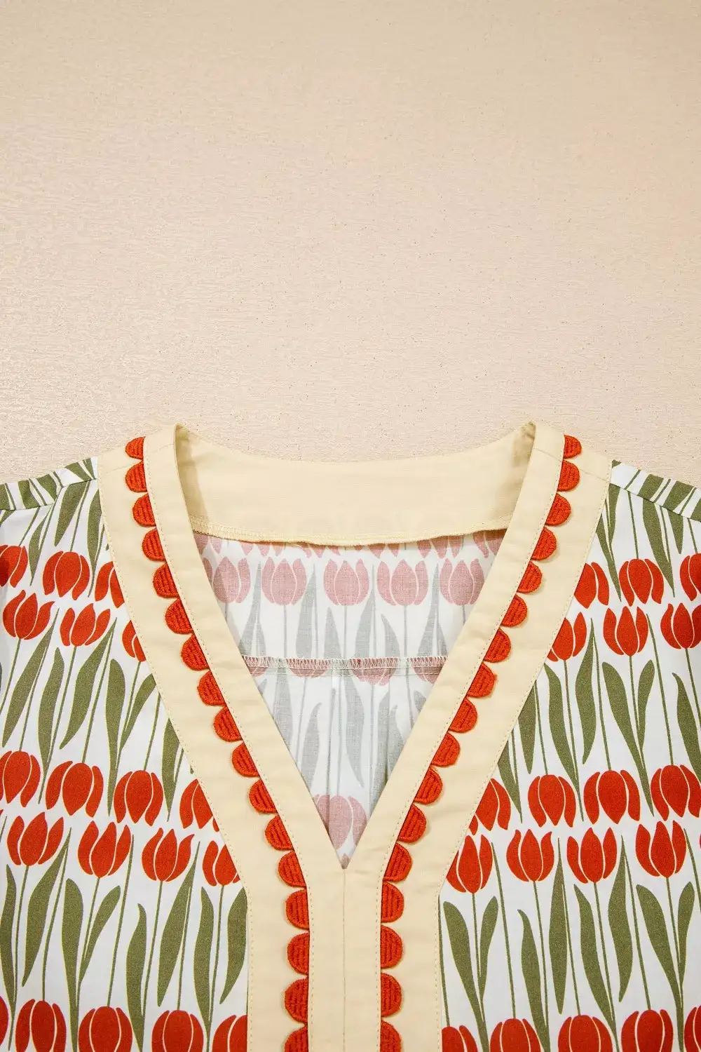 Floral Printed Cotton Blend Mini Dress